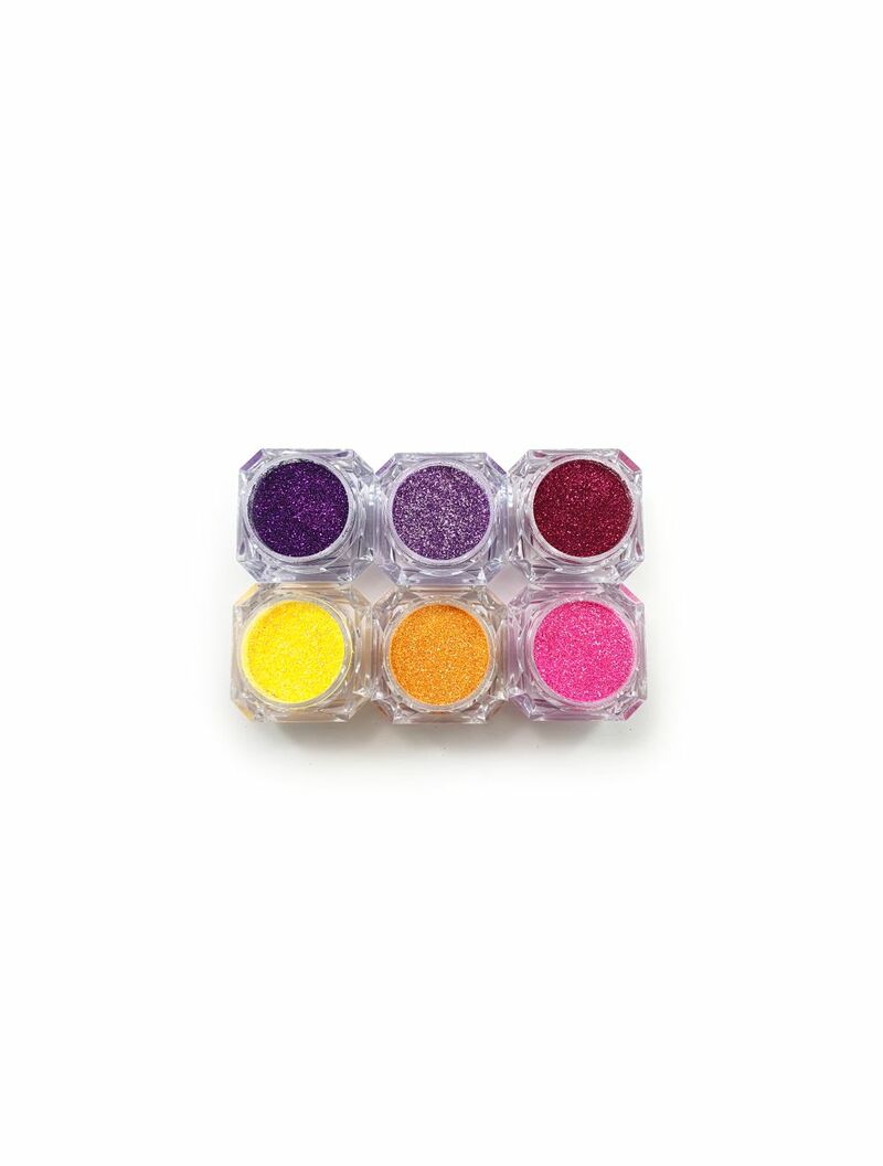 Glittermix Basic Tropical Collection 6 pcs