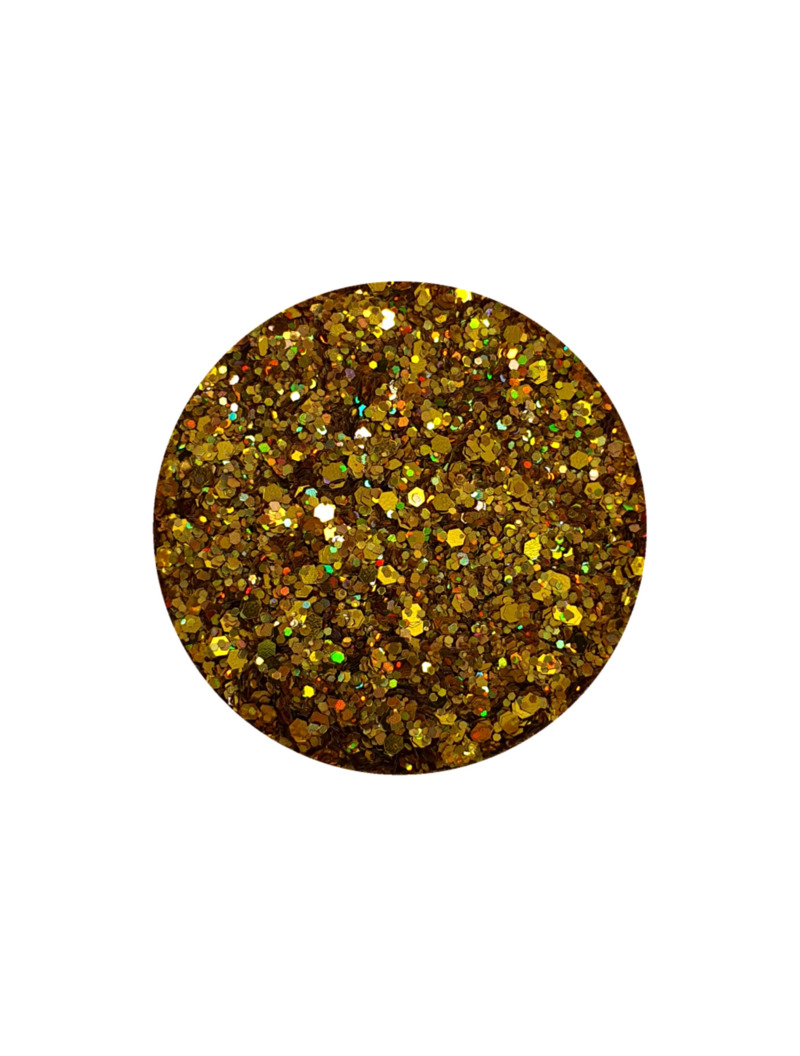 Glittermix Mustard