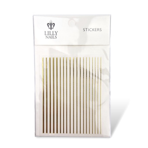 89428 – Stripe Stickers Gold