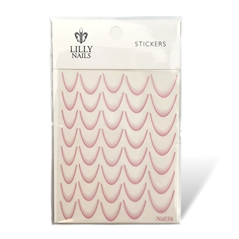 89424 – French Stickers Pink