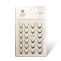 89420 – French Stickers Black Silver